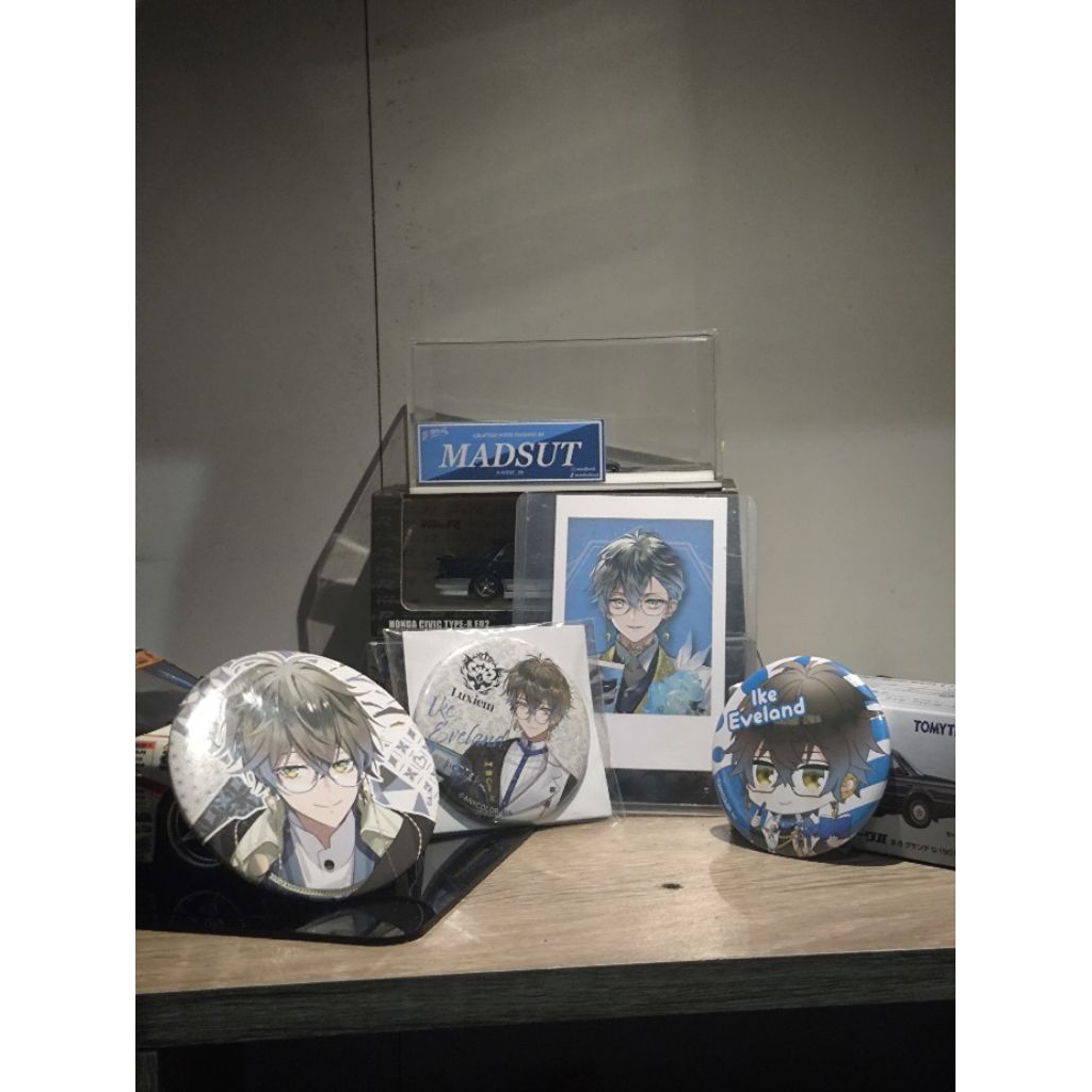 merch ike eveland vtuber Nijisanji