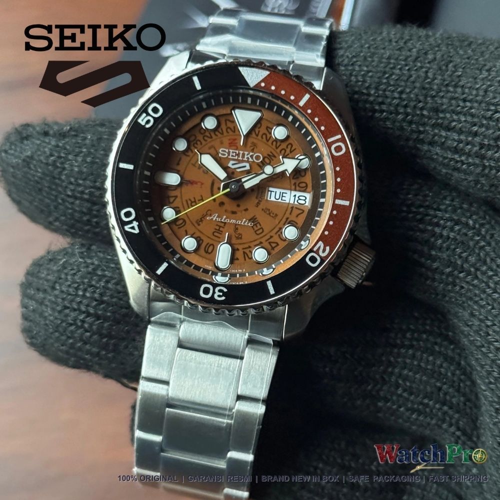 Seiko SRPJ47 SRPJ47K1 5 Sports Time Sonar SKX Sports Style Jam Tangan Pria Original Garansi Resmi
