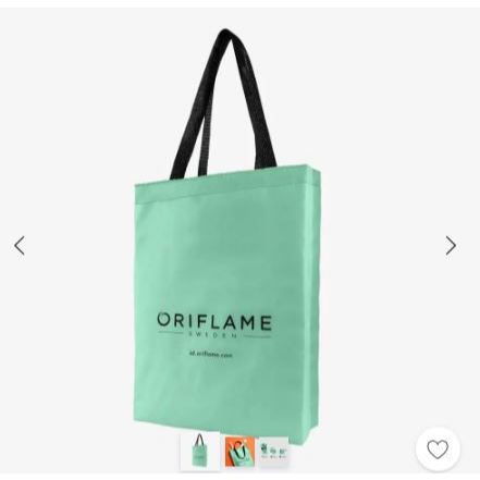 Tas lipat belanja minimalis (Oriflame Shopping Bag)