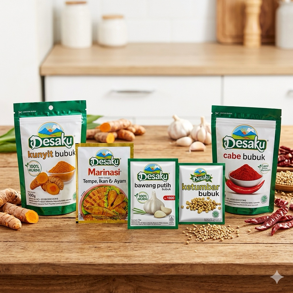 Desaku Bumbu Bubuk Lengkap All Varian