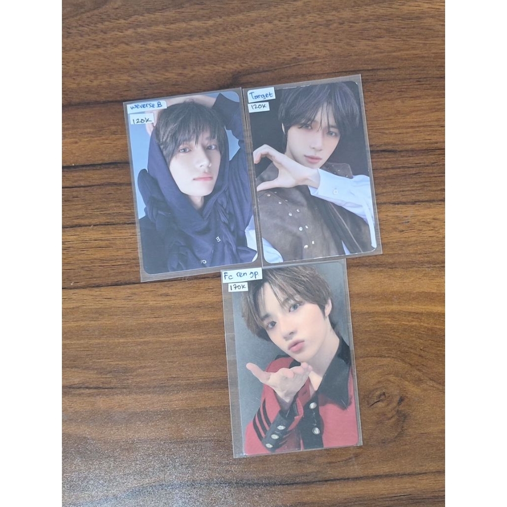 OFFICIAL PHOTOCARD BEOMGYU TXT TARGET RENEWAL MEMBERSHIP JP