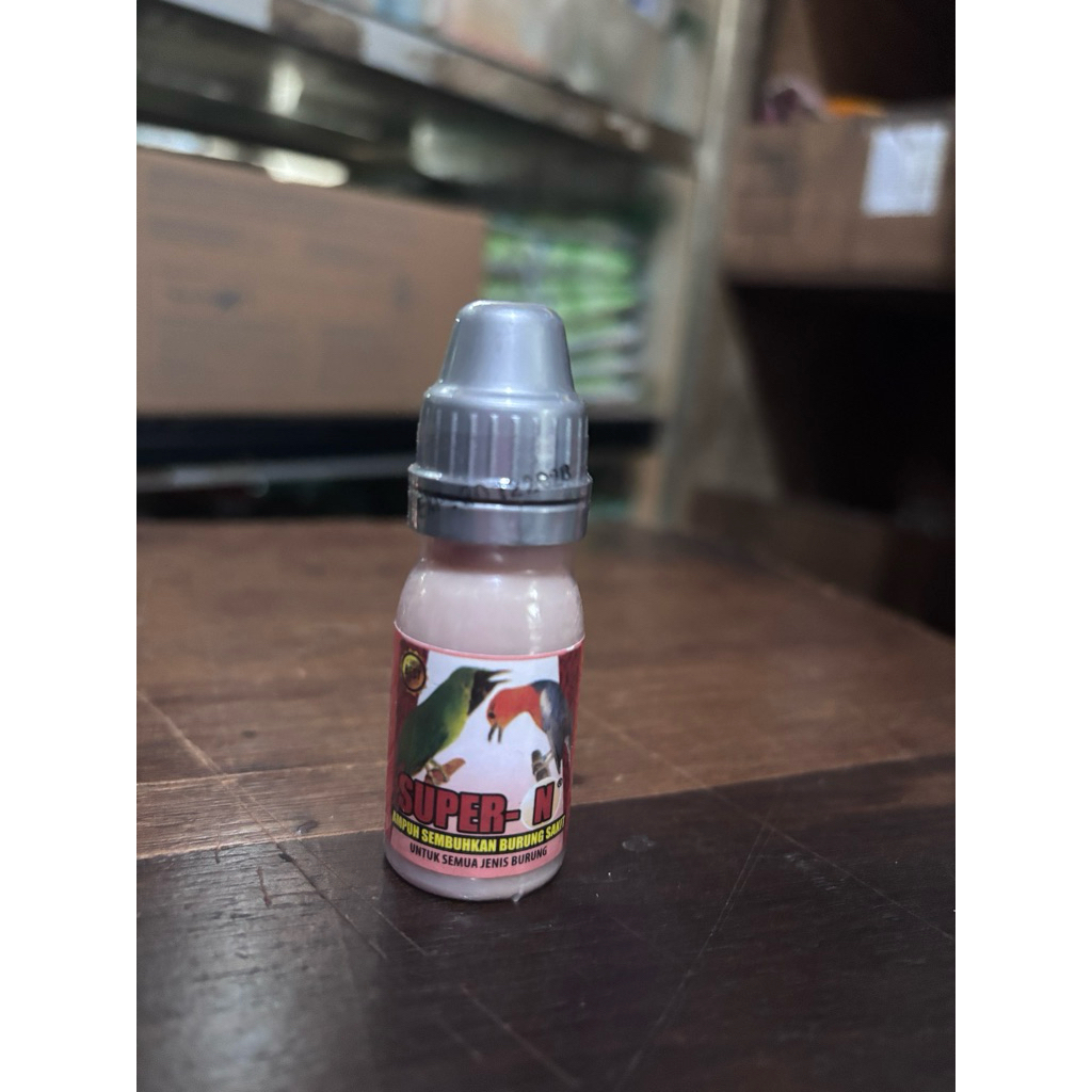 Obat Burung Super-N 15ml - Obat Burung Sakit
