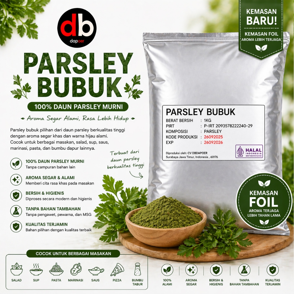 Bubuk Parsley 1kg