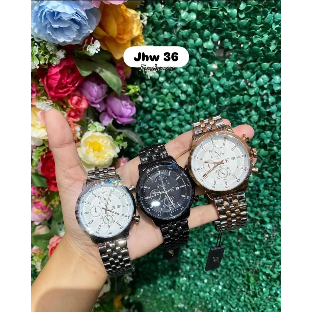 JHW 36 JIMS HONEY | JAM TANGAN PRIA IMPORT | JAM TANGAN JIMS HONEY | JAM TANGAN STAINLESS STEEL