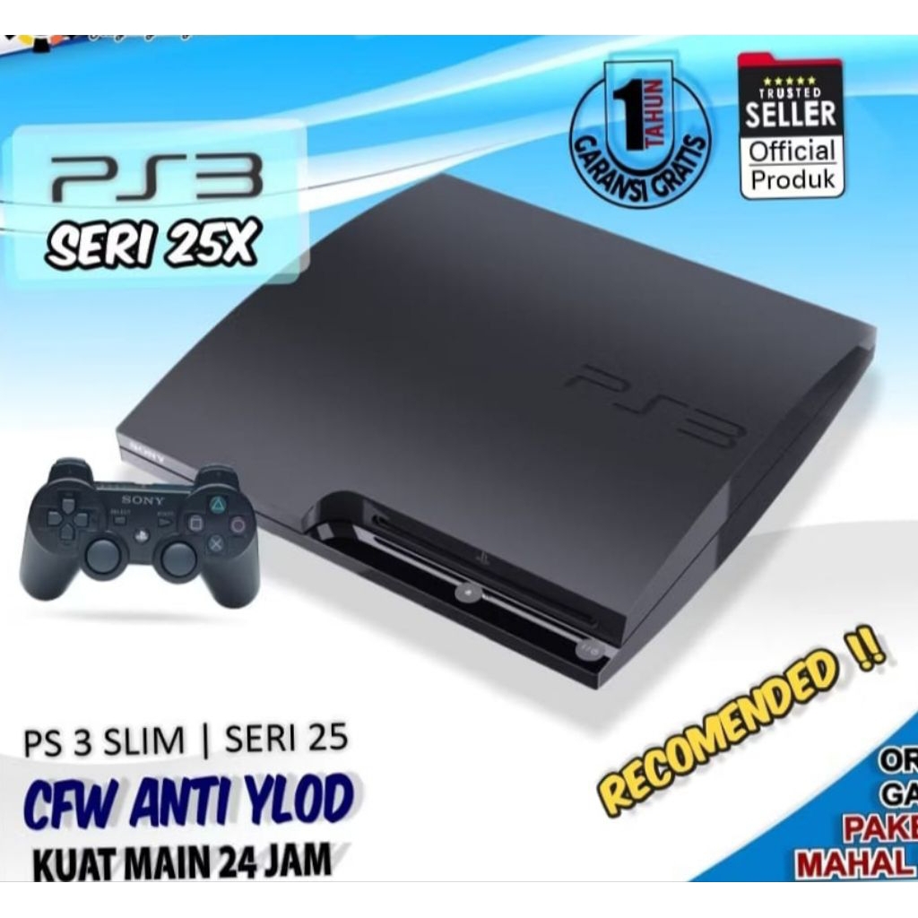 playstation sony ps3 500 Gb Garansi 2 minggu