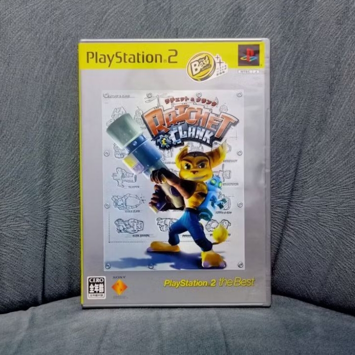 Ratchet And Clank Platinum Kaset Dvd Original Ps2