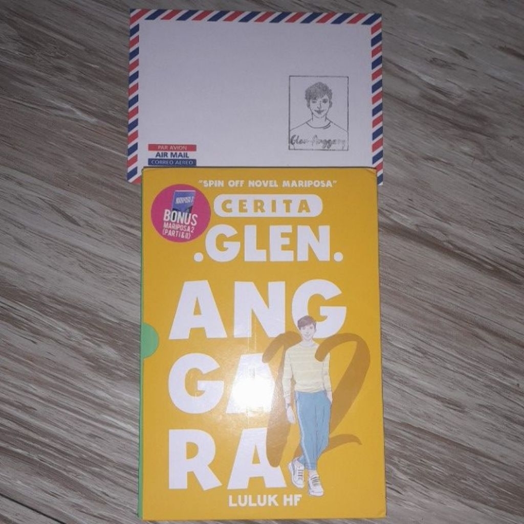 PRELOVED NOVEL 12 CERITA GLEN ANGGARA
