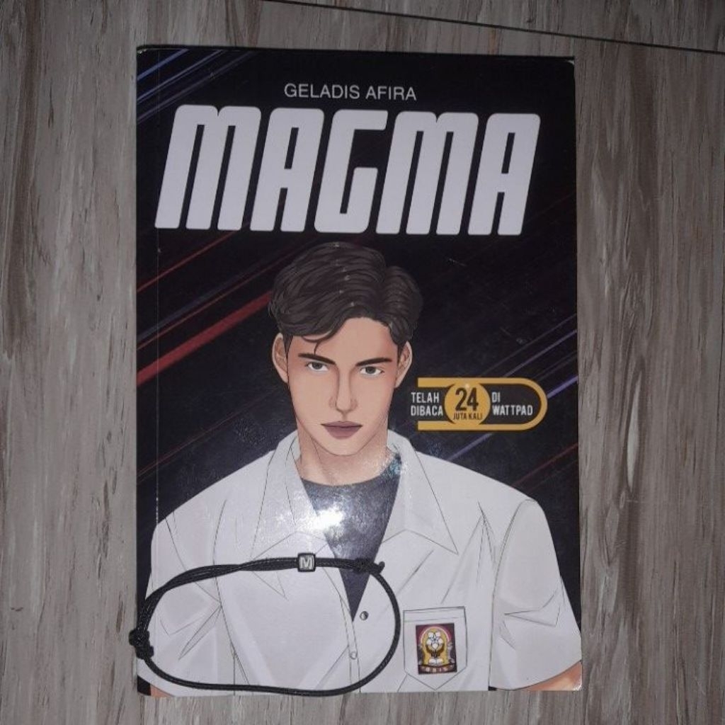 PRELOVED NOVEL MAGMA (geladis afira)