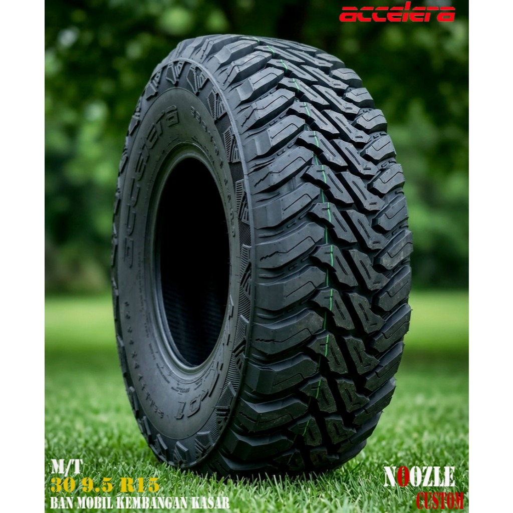 Ban Mobil Offroad R15 Ban MT Ukuran 30 Ready Stock Ban Luar Tubles Ring 15 Ukuran 30 9.5 R15 Acceler
