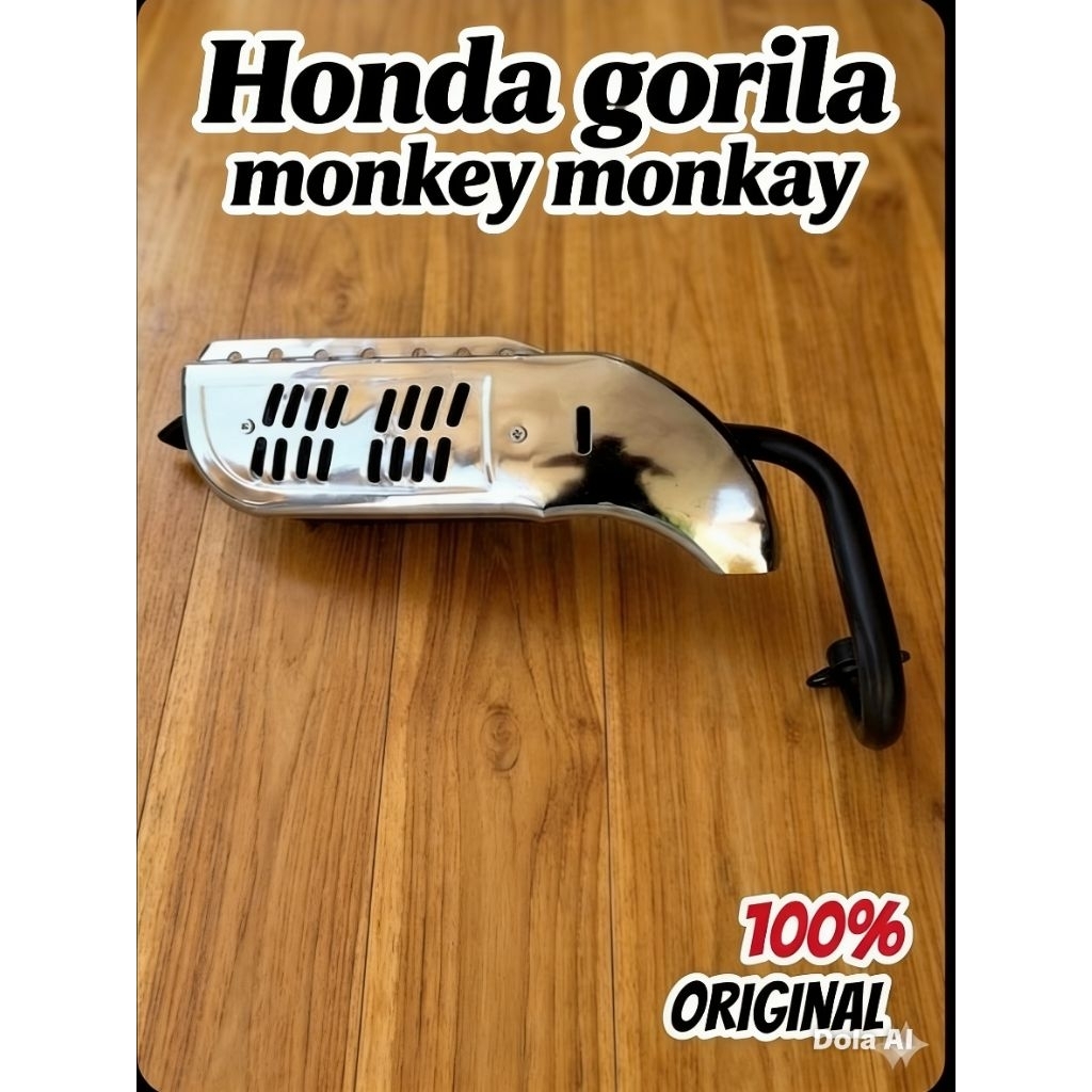 knalpot Honda gorila monkey monkay