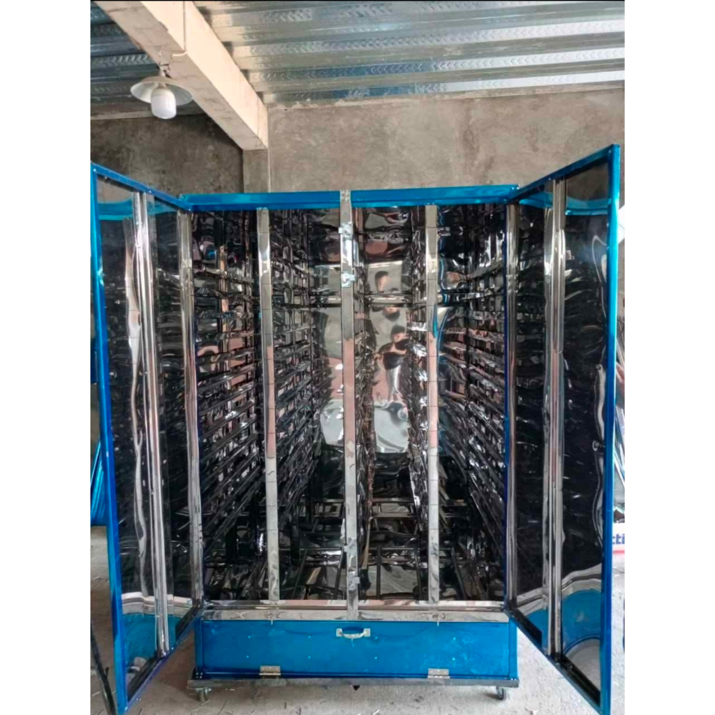 Mesin Pengering Food Tray stainless Pengering ompreng 72,210,216 tray manual