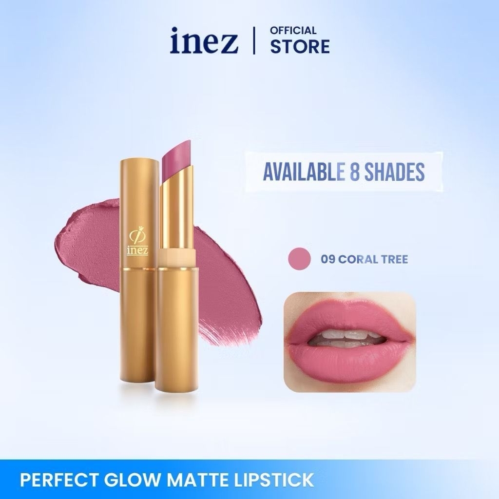 lipstik perfect glow matte coral tree