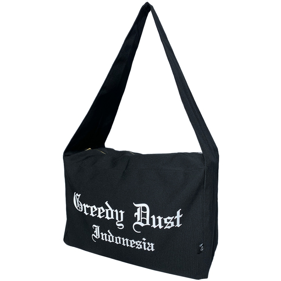 Greedy Dust Indonesia Sling Totebag Black Vol. 2