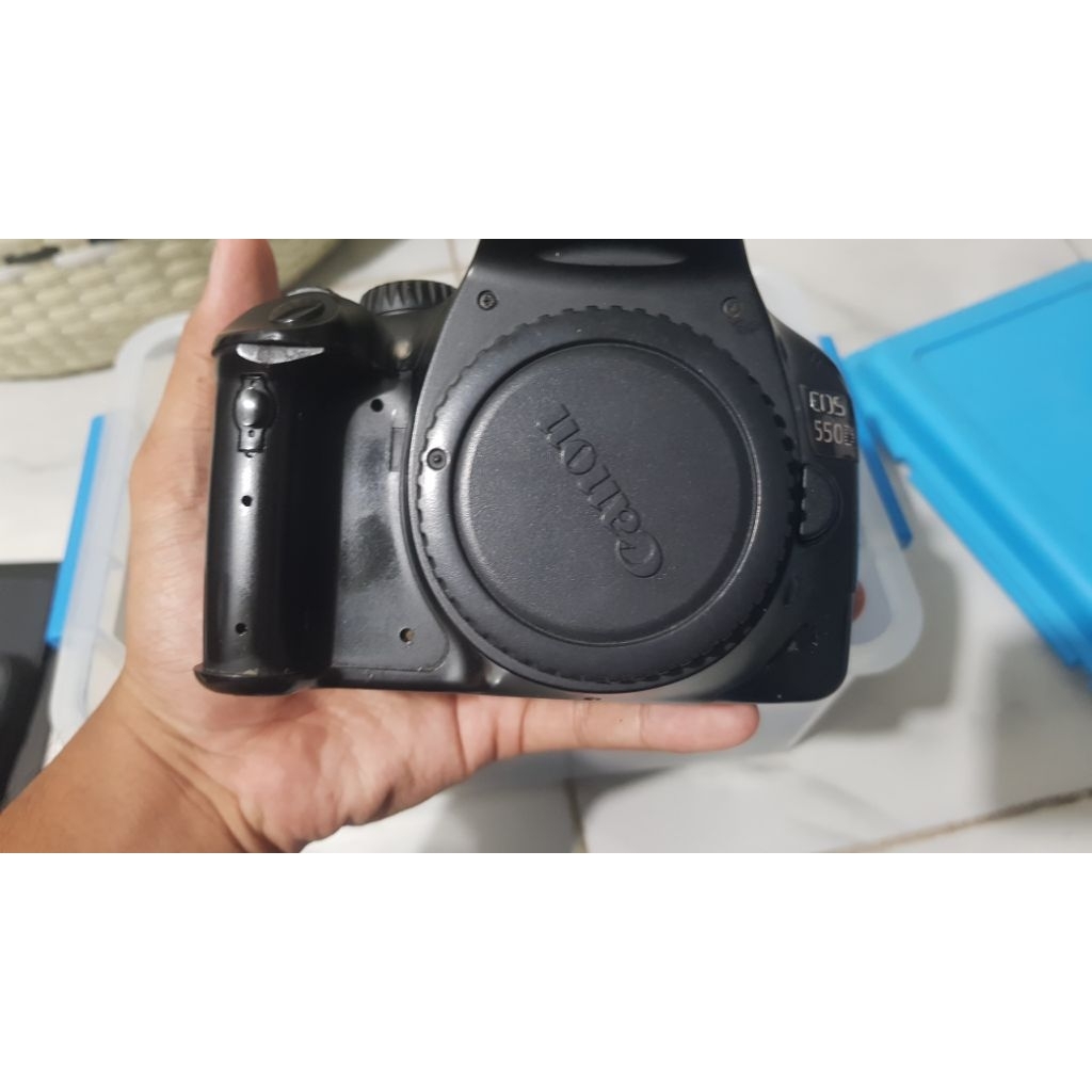 paket Canon 550D Lensa Fix 50mm