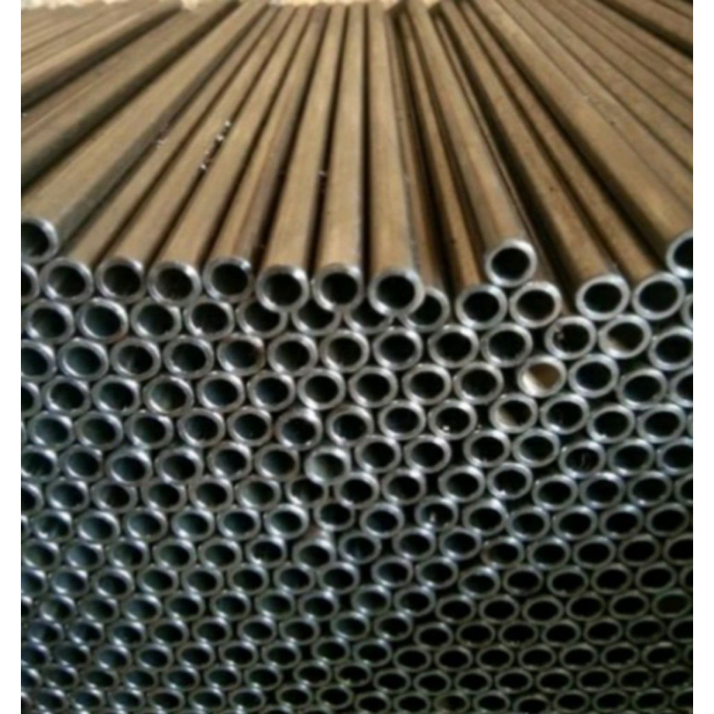 pipa besi Diameter od 8mm x tebal 0.8mm x 400mm