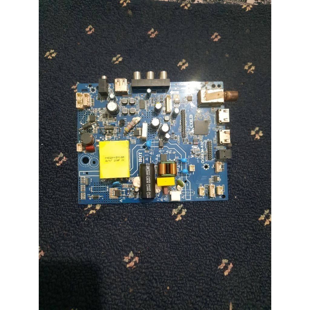 MB TV LED POLYTRON PLD24V123 MAINBORD MESIN TV LED POLYTRON