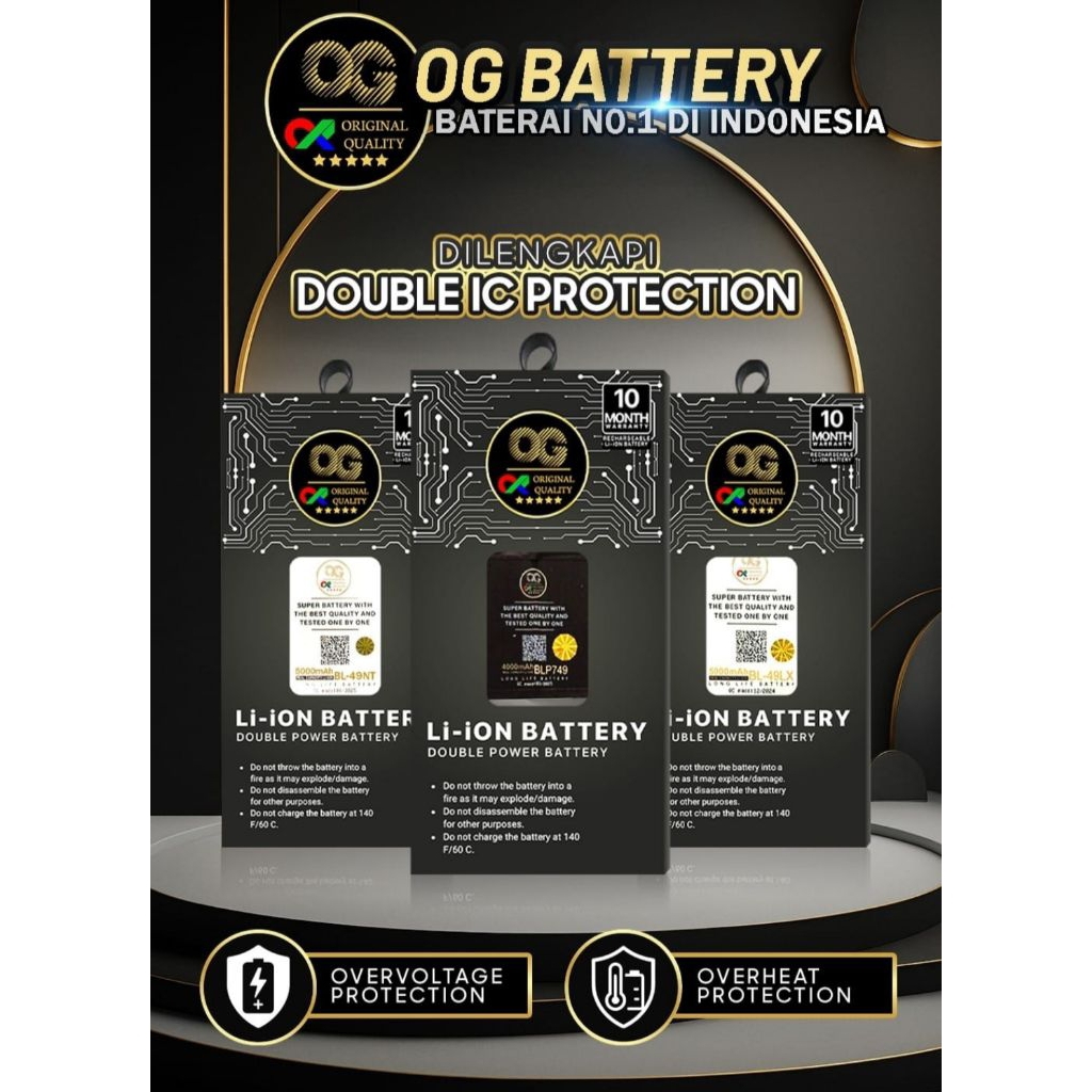 BATERAI/BATRE IP XR