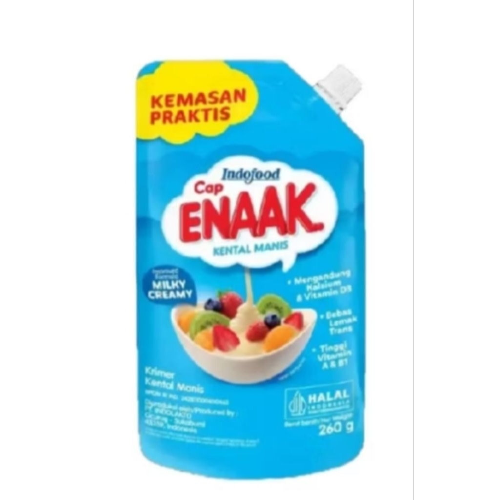 Cap Enak Susu Kental manis Putih 260 gr Pouch