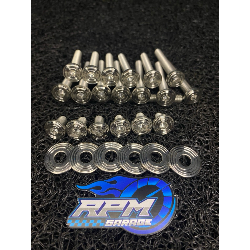 Baut L stainless blok cvt nmax baut cvt nmax stainless baud block cvt nmax stenlis