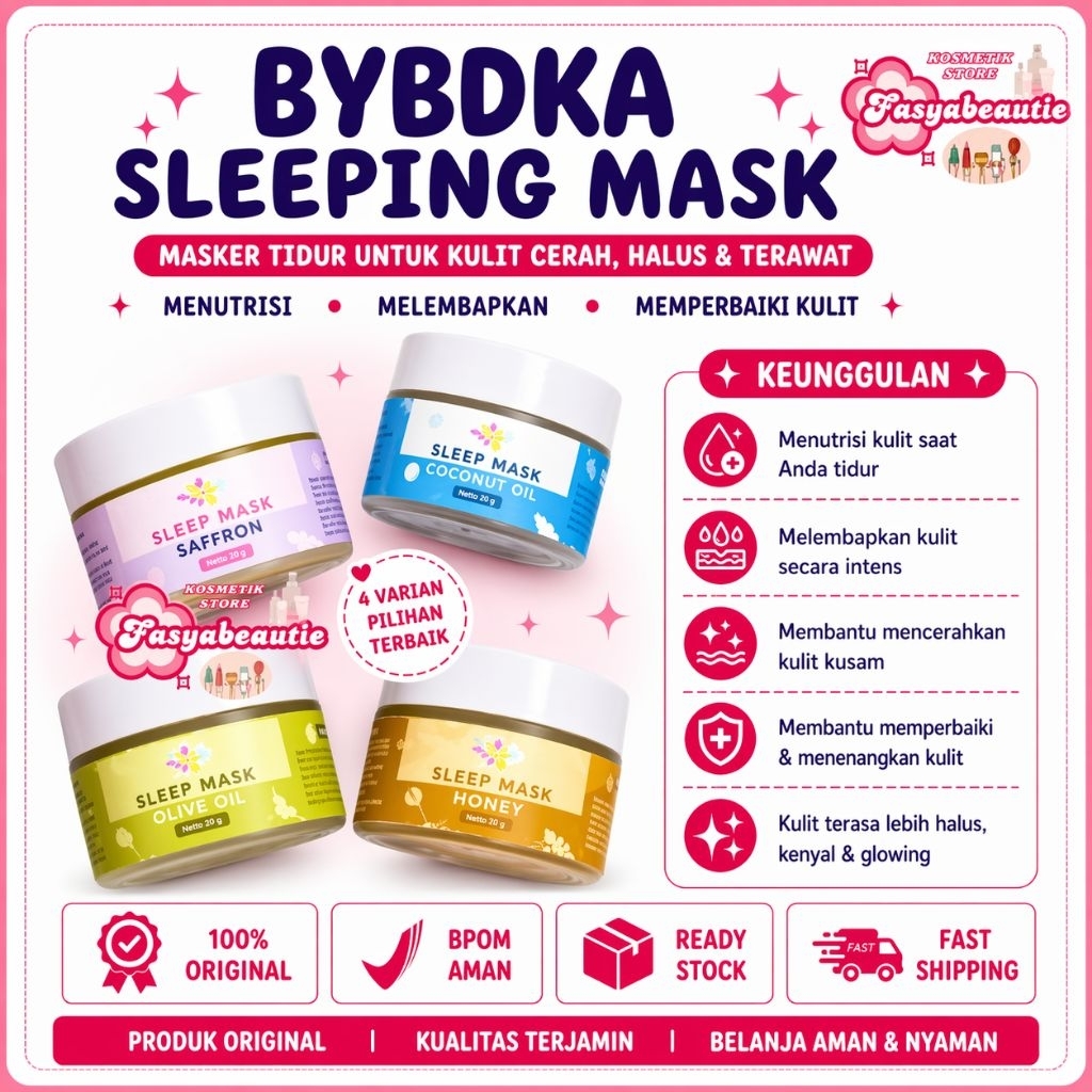 BYBDKA SLEEPING MASK SLEEP MASK BYBDKA.ID SLEEPMASK SAFFRON BYBDKA SLEEPMASK BYNADS SLEEPING MASK BY