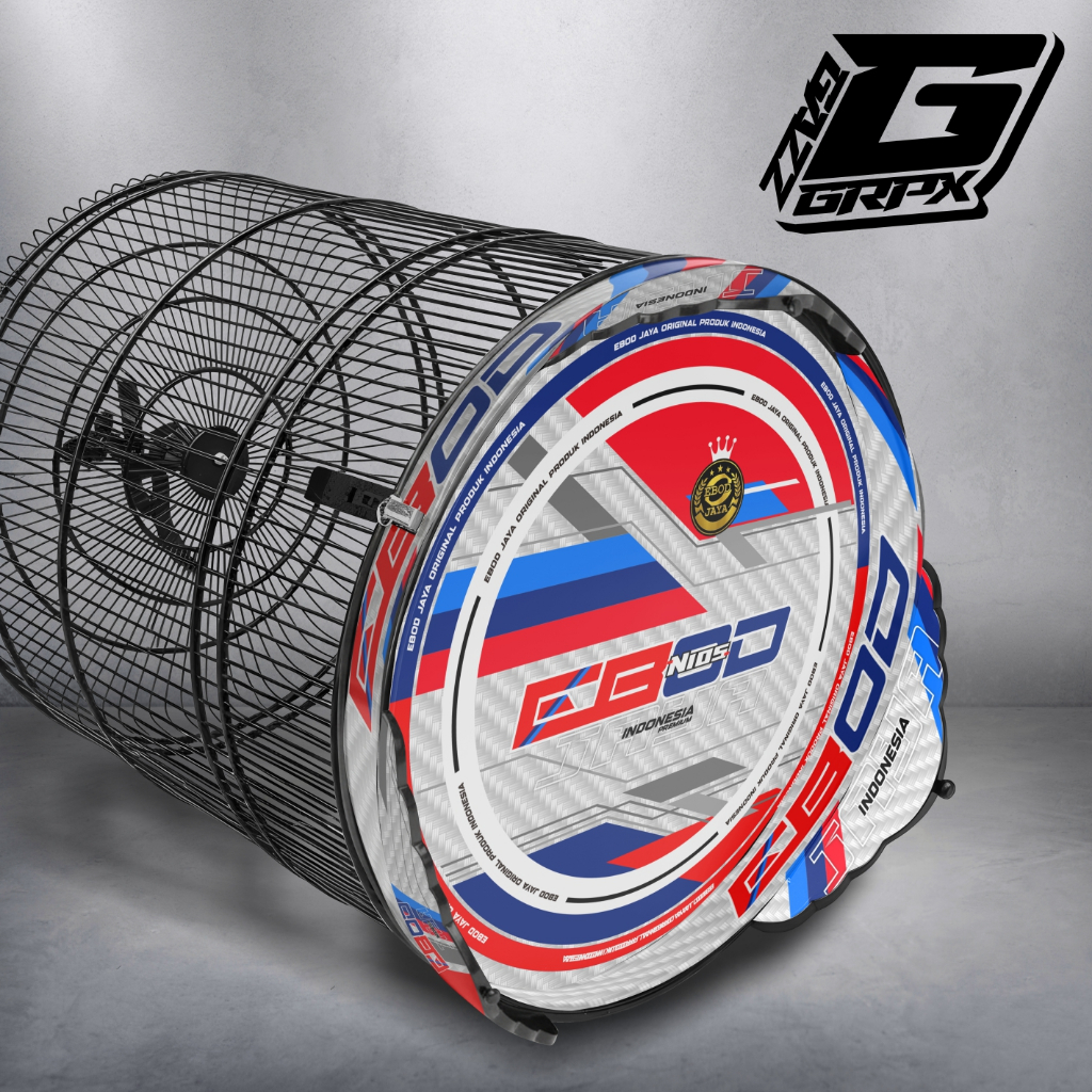 STIKER SANGKAR BURUNG MURAI FULL VARIASI MOTIF EBOD DECAL TEBOK MURAI ANTI GORES