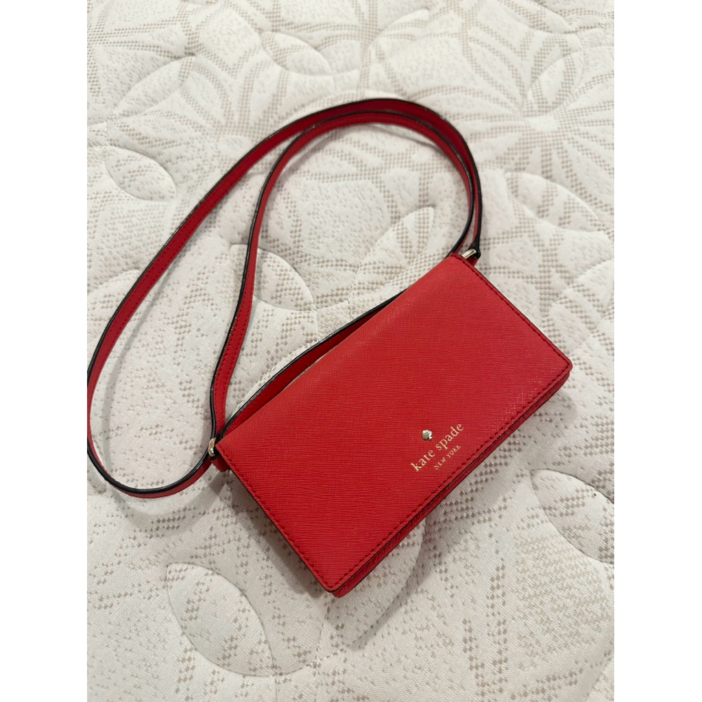 dompet sling bag woc card wallet phone bag Kate Spade ORI 100% ga pernah dipake