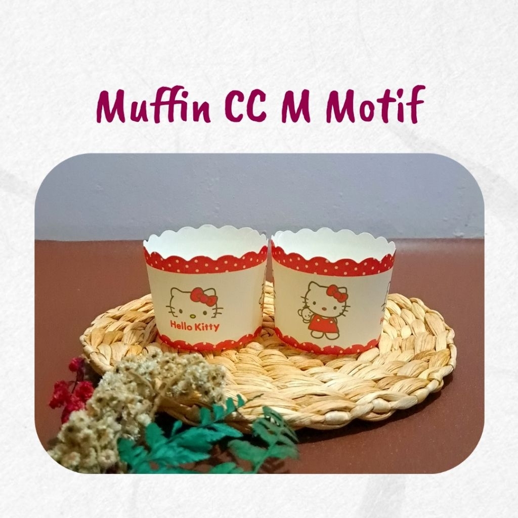 Cup Cake Kertas Muffin CC Motif S / M