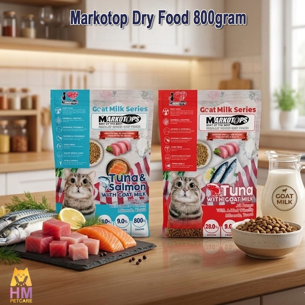Markotop Dry Food Adult 800 Gram  - Cat Food Markotop - Makanan Kucing Markotops adult 800gr