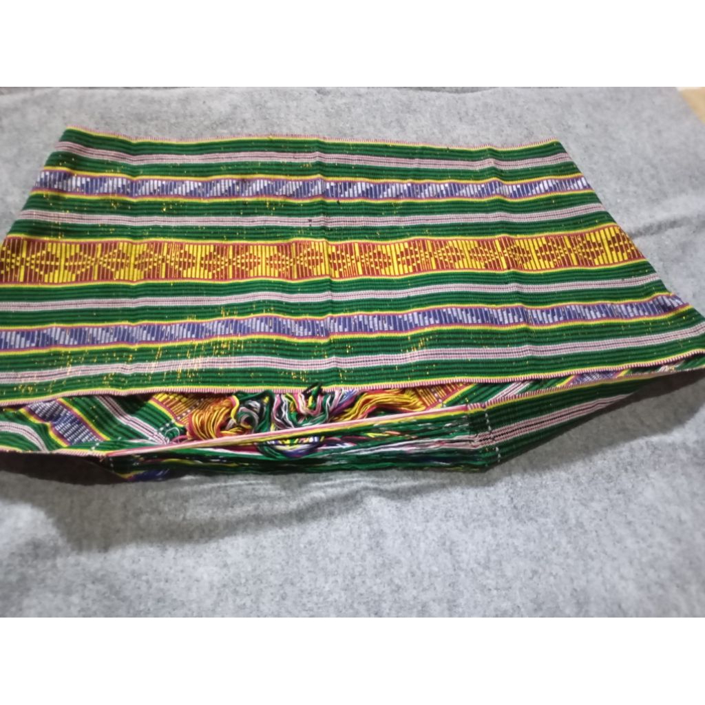 Syal Tenun Original - NTT (Hijau-Kuning)