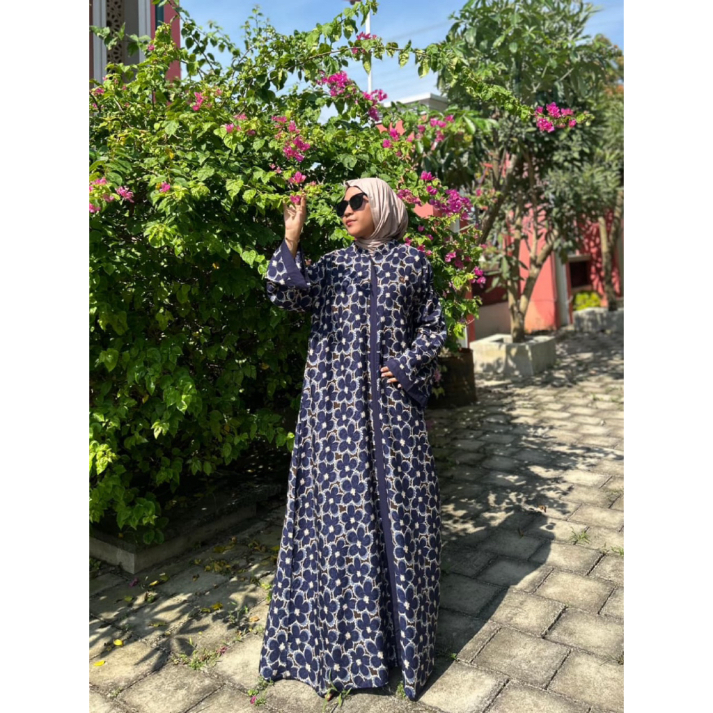Abaya Viscose Rayon Premium Abaya Motif Viral Unik Simple Elegant Abaya Turki Abaya Adem Daily Terla
