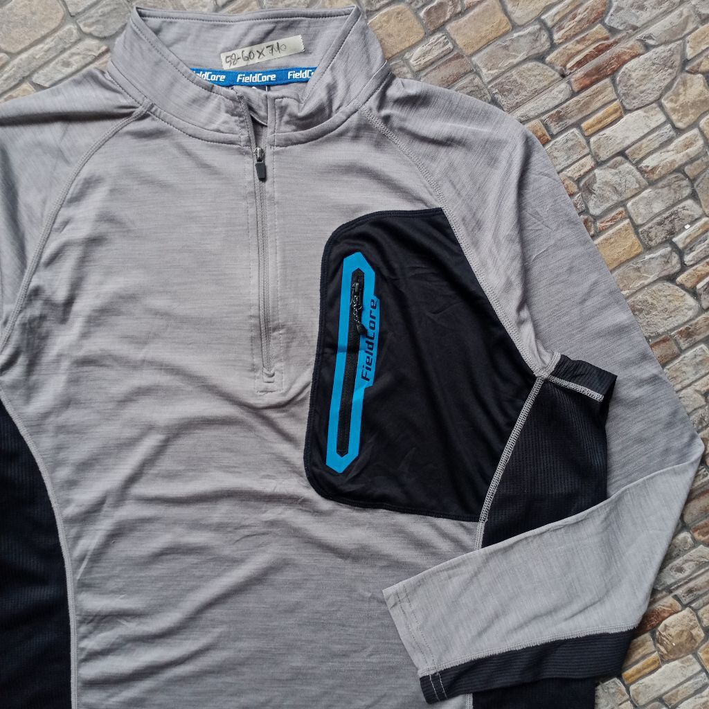 Kaos Jersey Work wear olahraga Outdoor pl brand FIELDCORE original