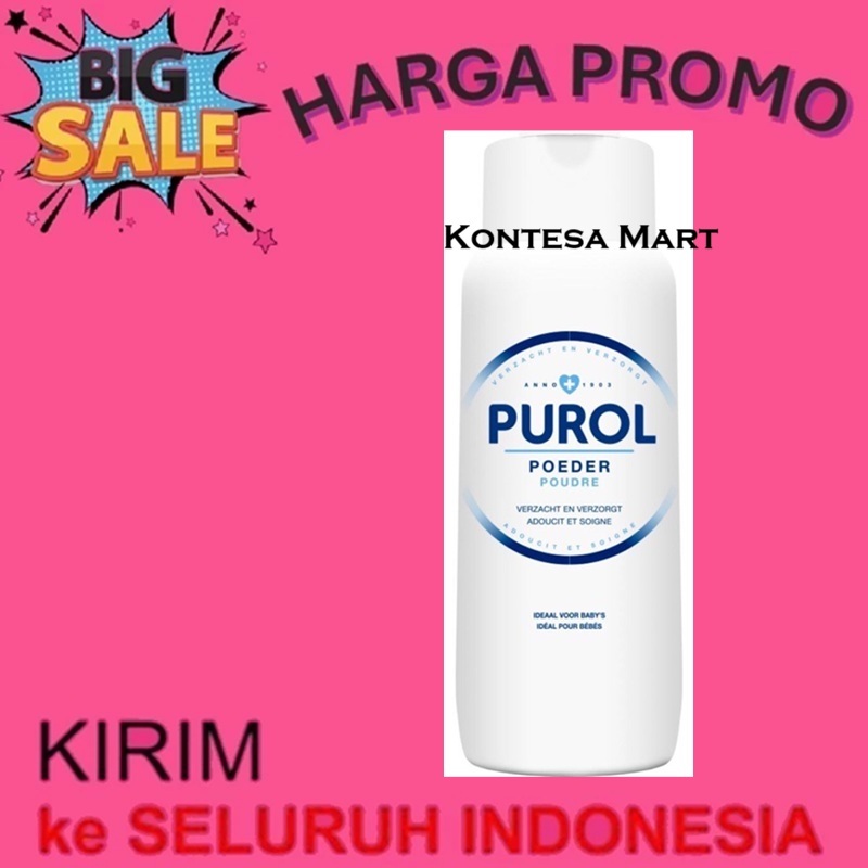 Purol Poeder Bedak Powder 100 gr