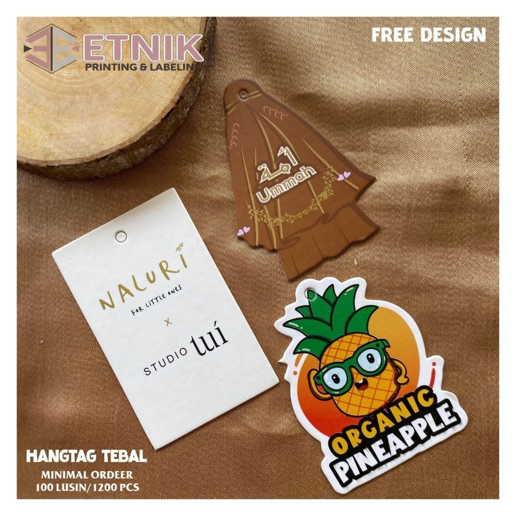 hang tag tebal custom label hangtag distro hang tag custom