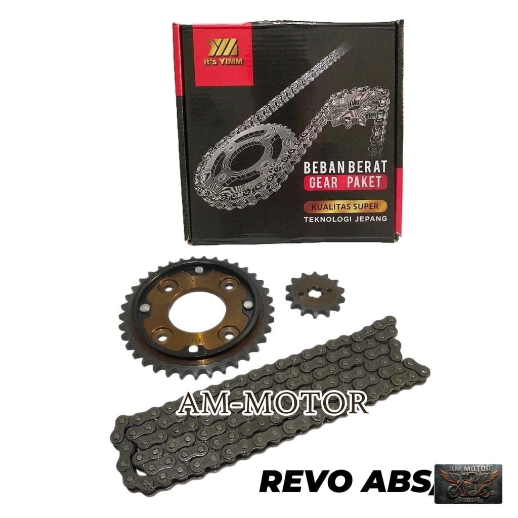 GEAR PAKET YIMM/GEAR SET SEPUH BAJA BAKAR MOTOR HONDA