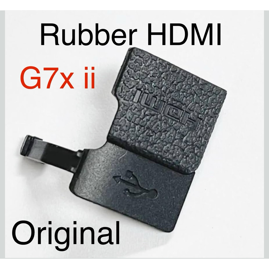 Karet Rubber HDMI Usb Canon G7x ii / G7x Mark ii Original New Garansi