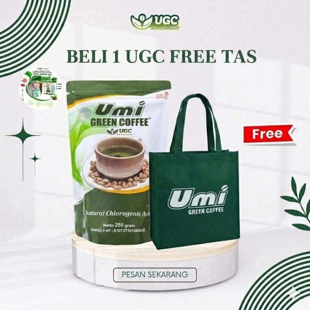 Umi Green Coffee Asli Herbal ORI 1pcs