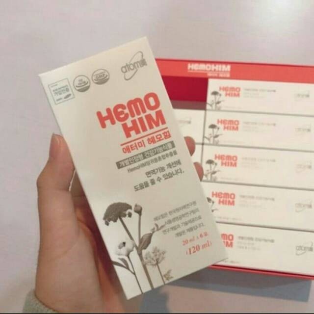 HEMOHIM 6 SACHET ORIGINAL ATOMY EXPIRED 2027