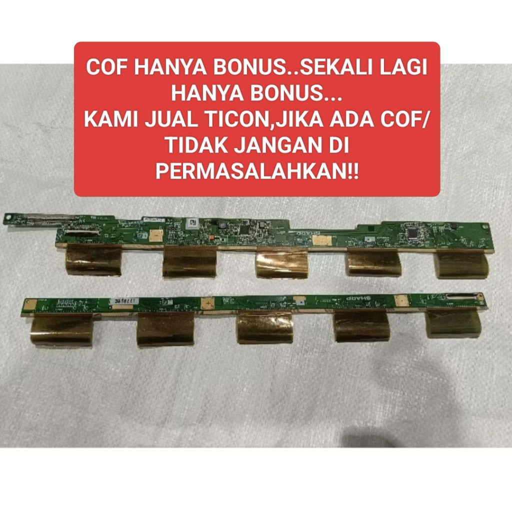 tikon tv tcon modul ticon tv led sharp lc-32le185i lc32le185i