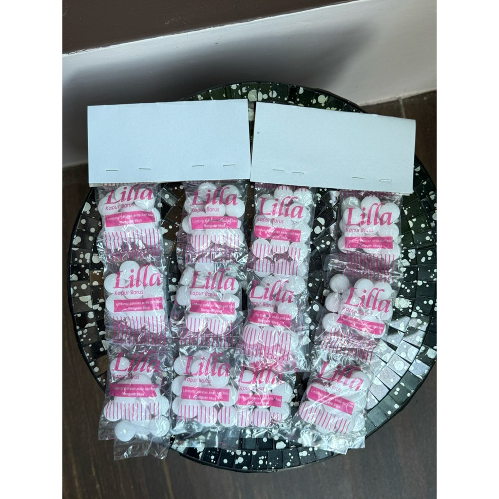 Kapur Barus / Kampur Renteng Murah (1 Renteng/12 Bungkus)
