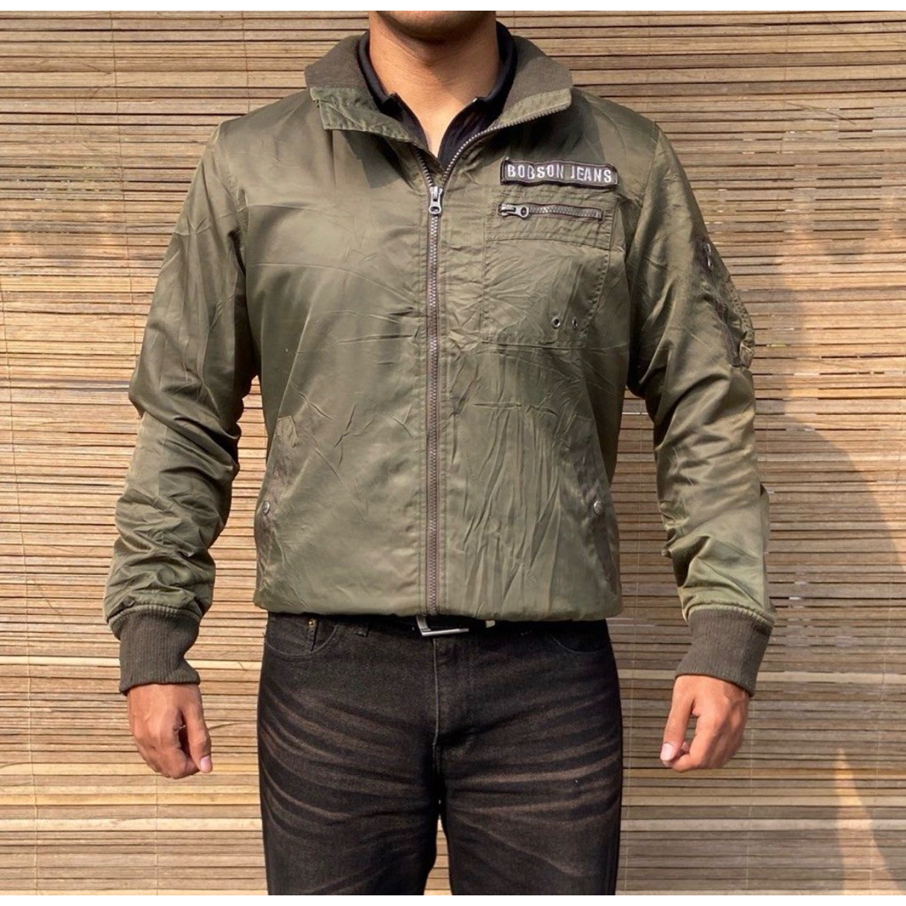 Bomber work jacket bobson jeans army vintage