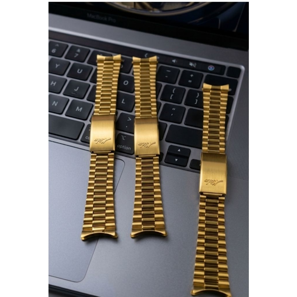 strap tali jam tangan Mido commandra president  mm premium rantai jam tangan Mido jam mido bracelet 