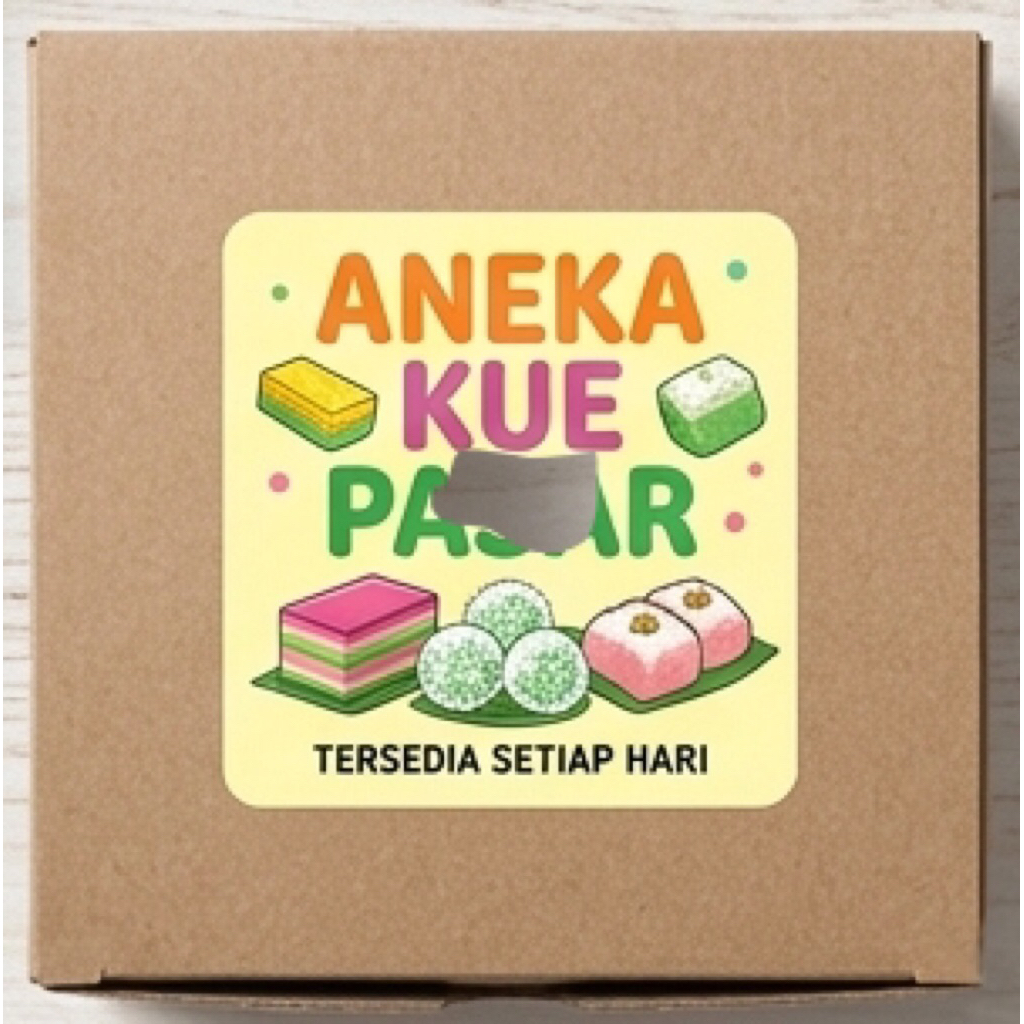 Stiker bahan Kromo