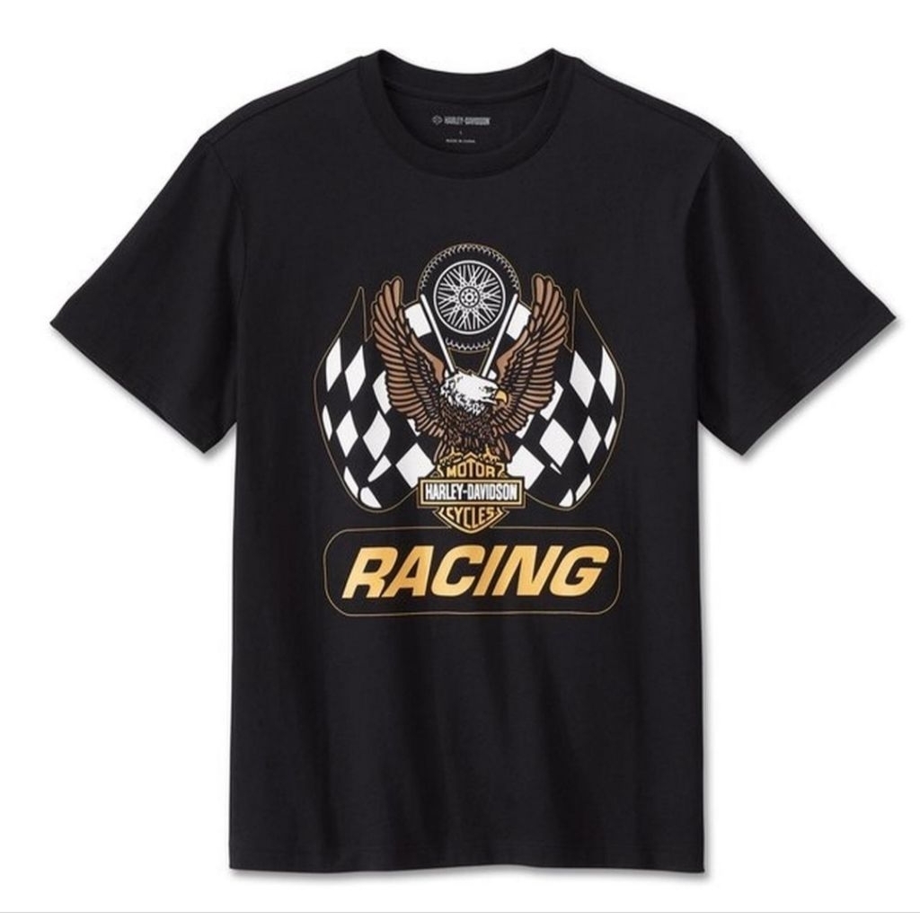KAOS HD HARLEY DAVIDSON TSHIRT MEN'S TROPHY TEE KAOS HARLEY ORIGINAL USA 96430-24VM