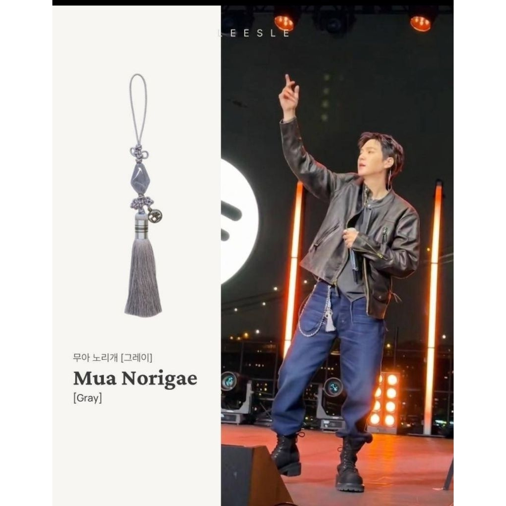 LEESLE MUA NORIGAE WORN BY SUGA BTS