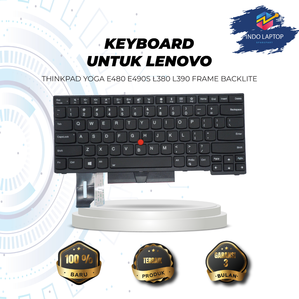 Keyboard Lenovo Thinkpad Yoga e480 e490s l380 l390 Backlite
