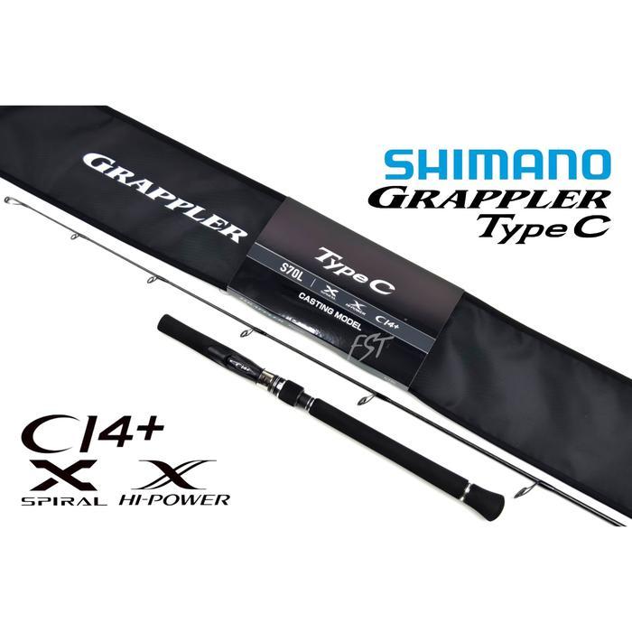 Rod Joran Pancing Shimano Grappler Type C Model 2025 Casting Popping