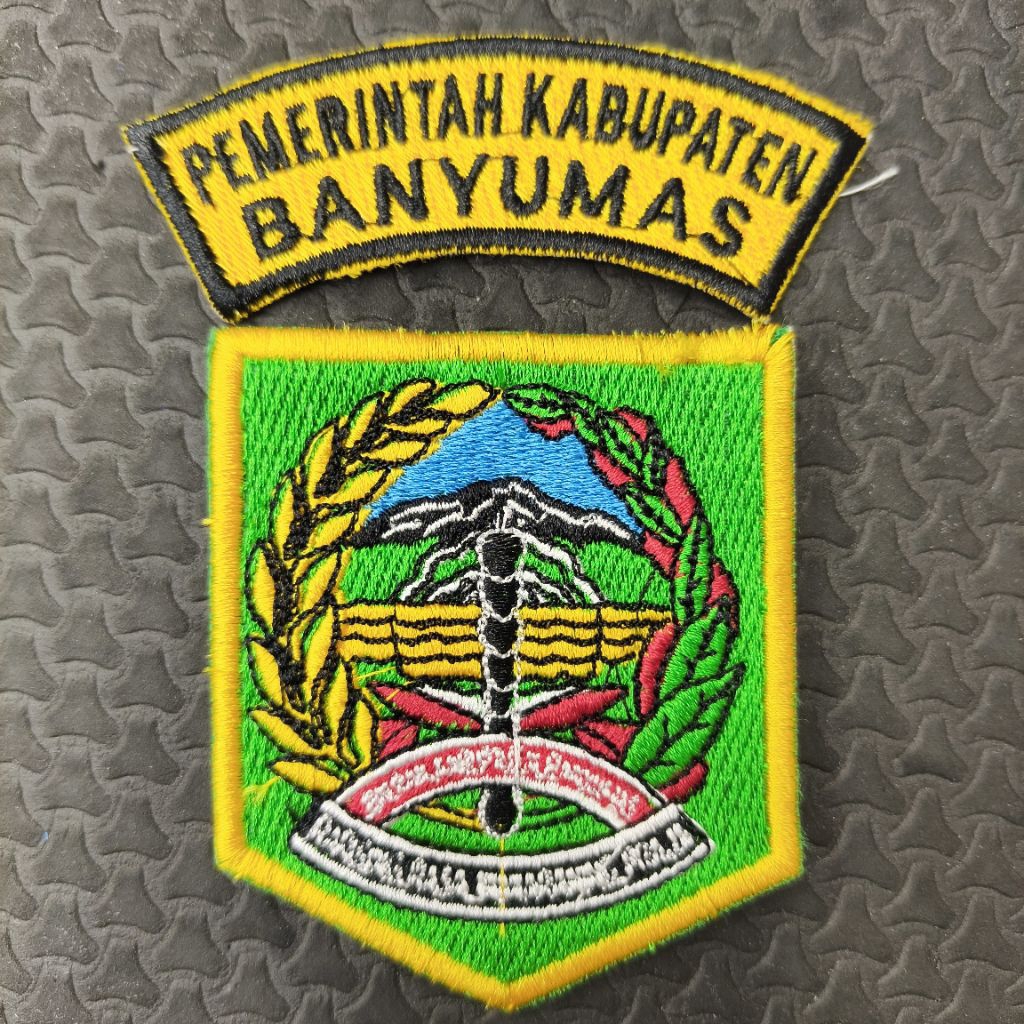 Kabupaten Banyumas / Logo Kabupaten Banymas / Bordir Logo Kabupaten Banyumas / Bordir Kabupaten Bany