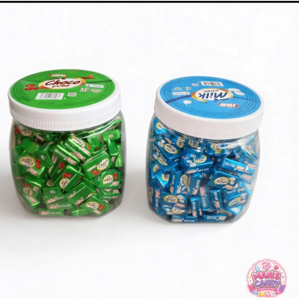 JND CHOCO CUBE JND MILK CUBE COKLAT KUBUS TOPLES ISI 120 PCS