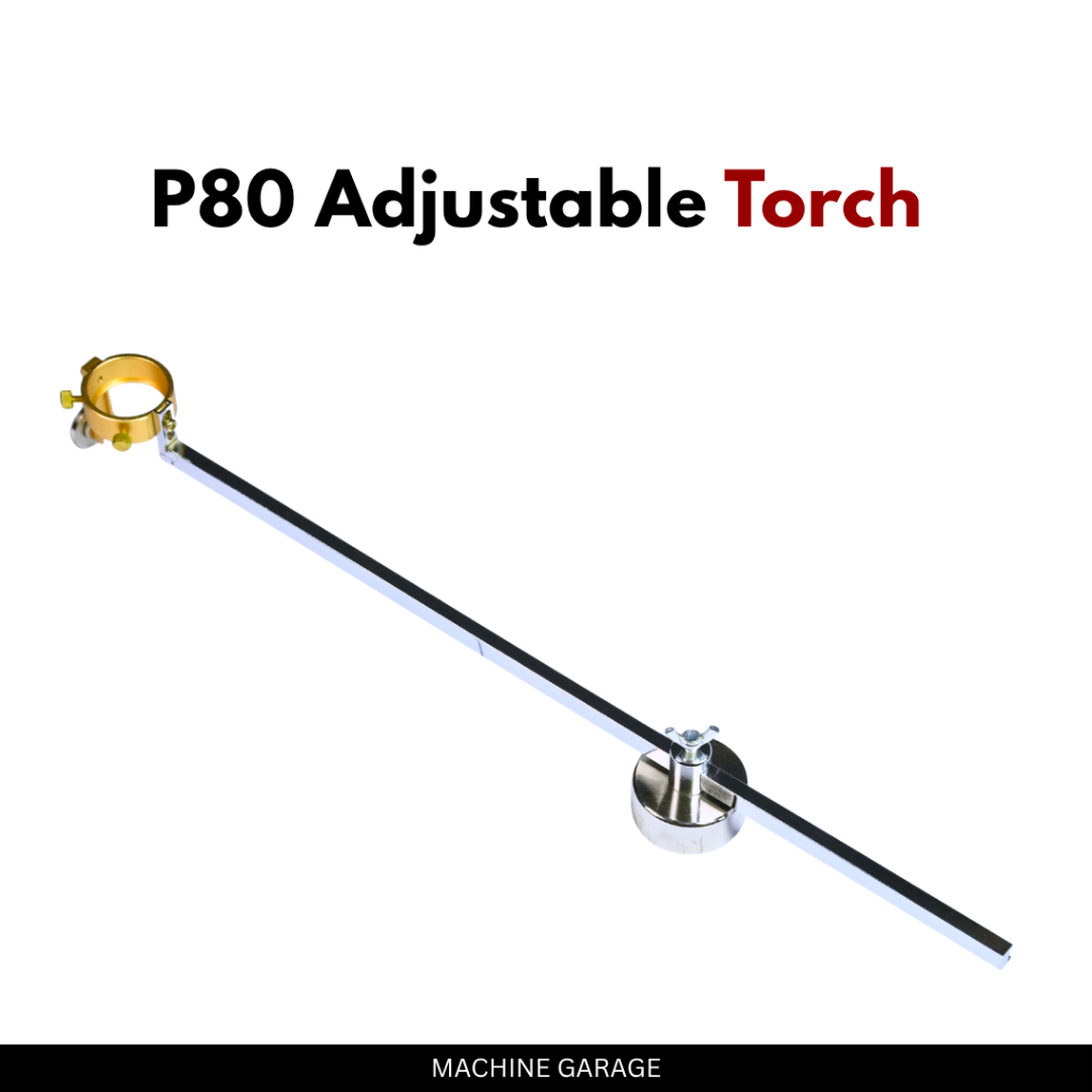 Adsorpsi magnetik Plasma Cutting Torch Round Cutting Roller Guide Wheel p80