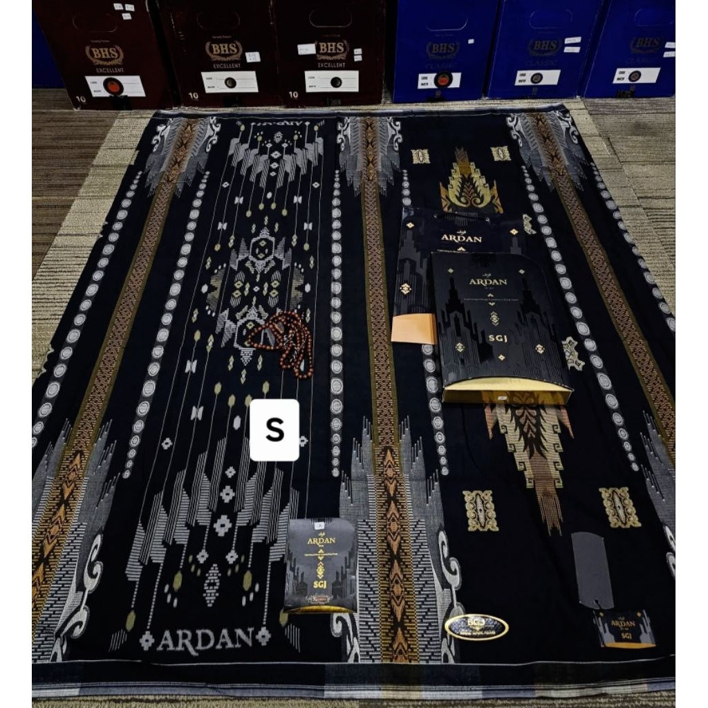 SARUNG ARDAN KETJUBUNG SJL,SGJ,GSE GOLD TERBARU FULL BORDIR